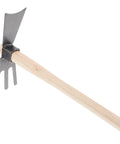 Dual Head Cultivator Garden Hoe For Lightweight Outdoor Yard Work Portable Sturdy Metal Garden Tool Weeding Tilling And Plant Care