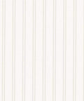 Paintable beadboard wallpaper with pre-pasted backing, featuring vertical lines for a classic beadboard look.