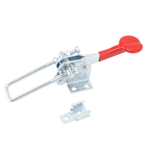 Beefy Heavy Duty Toggle Clamp Latch, Adjustable Iron Hasp For Secure Storage And DIY Projects, 450kg Capacity