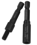 Heavy Duty Chrome Vanadium Hanger Bolt Driver And Threaded Insert Driver With Quarter Inch Drive for precise furniture assembly.