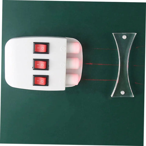 Three Piece Physics Experiment Set With Ray Box Optics Lab Light Source For Refraction And Linear Light Experiments Kit