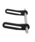 Beefed Up Aluminum Modular RC Crawler Bumper Set bracket piece, part of 1/10 scale DIY black set for SCX10 TRX4 LCG rigs Gspeed