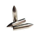 24 Pack Glue On Archery Field Points For Wood And Bamboo Arrows, Stainless Steel Tips In Five Sizes OD 5 5.5 6 7 8mm And ID 4 4.5 5 6 7mm