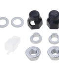 Two Set E Bike Hub Motor Axle Lock Nut Kit With Washer Spacer And Cover For M12 And M14 Shafts corrosion-resistant parts