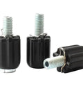 Three black 6 Pack Bike Derailleur Barrel Adjusters Replacement Shift Cable Downtube Index M5 Adjusting End Screws