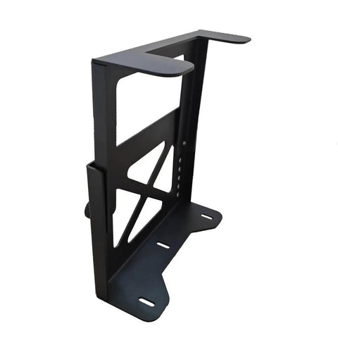 Heavy Duty Adjustable Open Frame Server Rack A Badass Setup For Nas Computers And Gaming Consoles With Pc Tower Under Desk Mount Bracket solid steel mount design