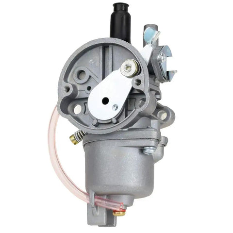 2 Stroke Carburetor For 43cc 47cc 49cc 50cc Mini Dirt Bikes And ATVs With PZ13 13mm Fitment shown in gray metal construction