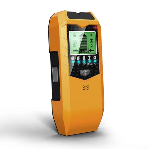 Heavy Duty Stud Finder Wall Scanner With Live Wire Detection And Iron Locator Built Like A Tank For Top Tier Accuracy And Easy Handling During Any Weekend Project