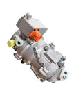 Rock Solid AC Air Conditioning Compressor For Electric Vehicles Featuring Sleek Refrigeration Pump Compatible With Byd Tang EV HCEF8103020 2022, silver compact design.