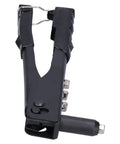 LIYJTK Portable Rivet Gun Set Kit Efficient Hand Tool For Metal And Leather Fastener With Anti-Slip Handle Fits 3/32 1/8 5/32 And 3/16 Inch Nuts Quickly, black hand rivet tool