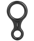 Figure 8 Descender for Climbing Beefy Aluminum Rigging Plate 35 kN Capacity Outdoor Rappel Gear Belay Device and Downhill Ring Black
