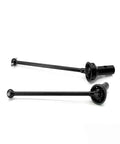 96mm CVD Drive Shaft Set Steel For Tekno NB48.2 Upgrade Kit, Beefed-Up Heavy-Duty High-Strength Steel, Precision Ground Shafts For Smooth Power Transfer, Balanced Drivetrain, 2 Pieces RC Car Parts For Pro Buggy, two black shafts