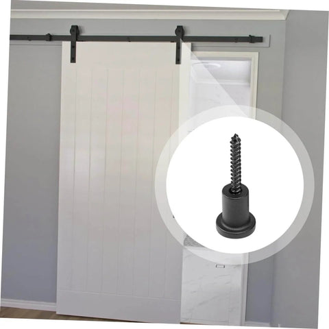Barn Door Stopper Track Connector Accessory For Sliding Doors Wall Track Spacers Easy To Install Carbon Steel Hardware Durable Versatile