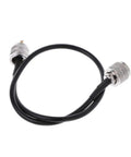 RF Coaxial Cable Connector UHF PL259 Male To PL259 Male RG58 Pigtail Cable 50cm coiled view