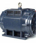 Heavy Duty 100 Hp Three Phase Electric Motor 1800 Rpm 230/460 Volt 404T Frame with durable casing and rigid base mount.
