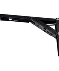 2 Pcs Adjustable Wall Mounted Triangle Folding Angle Bracket Shelf For Tools Black 10 Inch Garage Ready Space Saving
