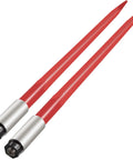 Beefy 39 Inch Hay Bale Spear With 3000 Lbs Capacity Quick Attach Square Hay Bale Fork For Buckets And Tractors Red Coated Steel 1.75 Inch Shaft