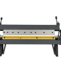 Front view of Your Go To 24 Inch Box And Pan Brake For Sheet Metal Bending, 0 To 135 Degrees, Desktop Hand Brake, Heavy Duty For 20 Gauge.