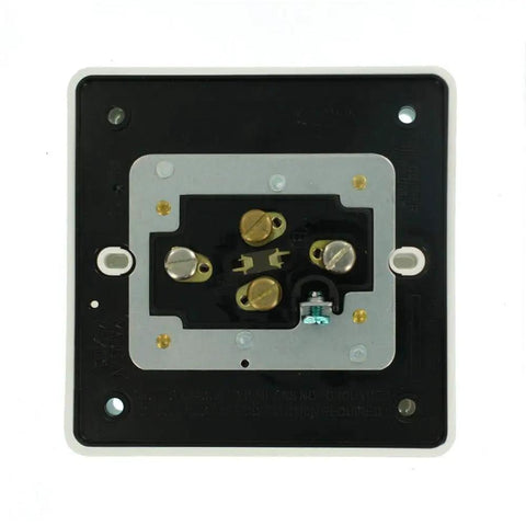 20 Amp 125 Volt Industrial Series Extra Heavy Duty 4-In-1 Receptacle With Grounding, 5-20R back view showing wiring connections