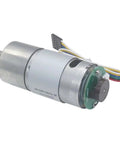 Beefy Encoder Gear Motor With Metal Reducer High Torque DC Motor Compatible With 6V 12V Or 24V Reversible Gearbox 131 To 1