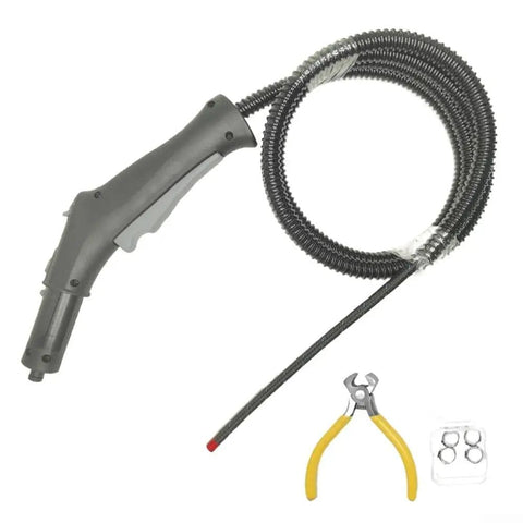 Steam Control Handle With Hose Replacement For SC1 SC2 SC3 SC4 And SC 2500 Steam Cleaners Includes Hose And Control Grip