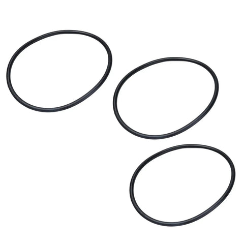 3 belts from 5mm Round Rubber Transmission Belt Pack Of 10 For Lite Duty Machinery And Small Motor Setups Quiet Vibration Dampening Drive Belt