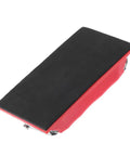 Rectangle Sandpaper Holder With Secure Metal Clips Locks Grit Paper Tight So You Can Smash Through Drywall Prep And Wood Smoothing Jobs Fast Without Wearing Your Knuckles Out, red and black ergonomic design.