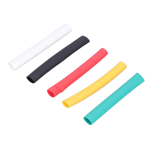Must Get 140 Pc Heat Shrink Tubing Kit For Wire Wrapping And Electrical Insulation With Storage Container To Bundle Cables For Daily Maintenance And Auto Repair Work At A Cheap Price, color tubes