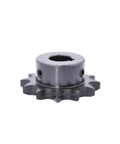 Heavy Duty Industrial Spiral Bevel Gear 18 Tooth 18T 08B Sprocket Wheel, Steel Chain Gear with keyway bore and keyway
