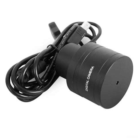 Epic 200MP Electronic Eyepiece Camera For Telescopes with USB cable, 1.25 inch, black metal body, digital imaging sensor for real-time capture.