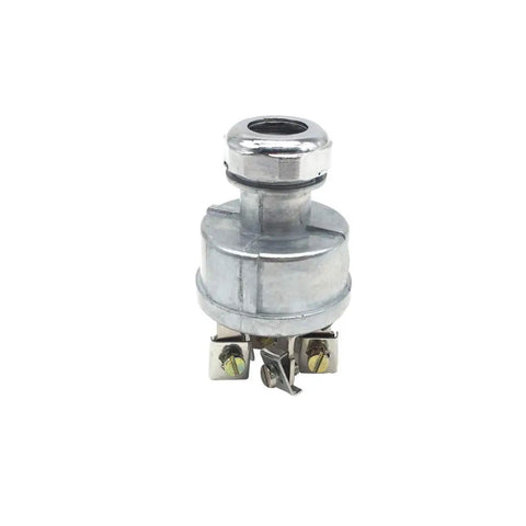 Ignition Switch For Hyster Clark Crown Daewoo Forklift Models 2394129 272041 108066 D147482 Aftermarket Replacement Silver