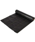 Weed Barrier Fabric Three Point Two Ounce Heavy Duty Ground Cover Four By Two Hundred Feet roll on white background