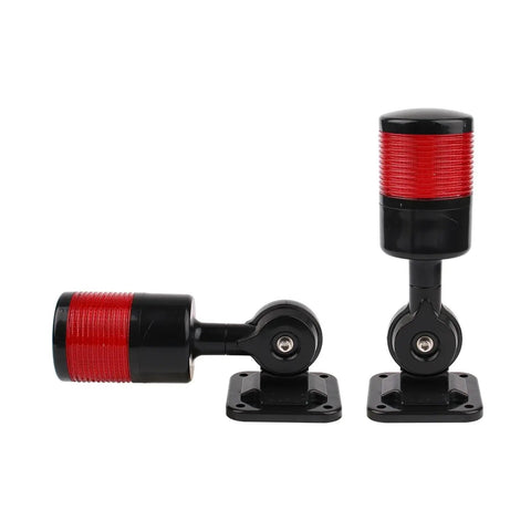 Straight Up Heavy Duty Multi Layer Led Signal Tower And Industrial Status Lamp With 55 MM Stacked Warning Beacon For Shop Floor Machinery 24V Dc 220V Ac Panel Mount Alarm Light