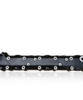 Left side view of Premium Marine Exhaust Manifold For Cummins QSC8.3 6L8.9 Engine Bolt On Upgrade With Part Numbers 3971505 3971431 5446705 5446704