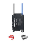 No Sweat Smart Bluetooth Battery Bms 30Amp with connectors and accessories, used for 12V to 24V LiFePO4 and Lto packs.