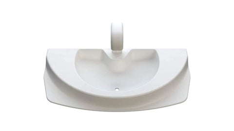 Water Saving Toilet Tank Lid Sink White Fits Most Tanks From Fifteen To Nineteen Inches Wide Front Fifteen To Seventeen Inches Back Seventeen To Nineteen Inches No Fuss Install Eco Friendly Bathroom Upgrade, top view