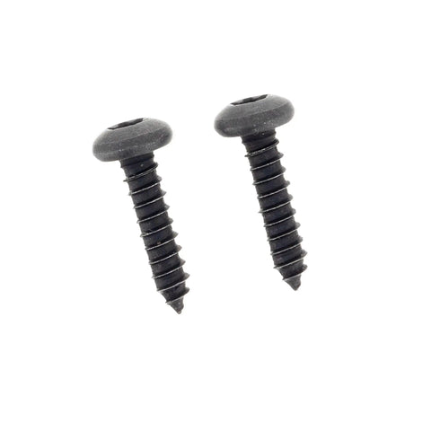 Close-up of two black screws for Fuel Tank Assembly Replacement For ST227S ST227C SS270 BC280 BC210 Mowers OEM 75306250 Replaces 75306883