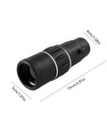 Beast 12x52 Monocular With HD BAK4 Prism Waterproof And Fogproof Optics For Hunting Hiking Travel And Outdoor Adventures Black Great For Men And Women, black 12x52 monocular