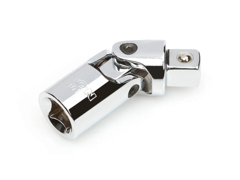 Single piece from Go-To Universal Joint Set, 3-piece with 1/4, 3/8, and 1/2 inch drives, chrome plated and corrosion resistant joint.