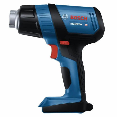 Cordless 18V Heat Gun Bare Tool For Quick Heat Up And High Temp 930F Max, Reaches 570F In 6 Seconds, side view