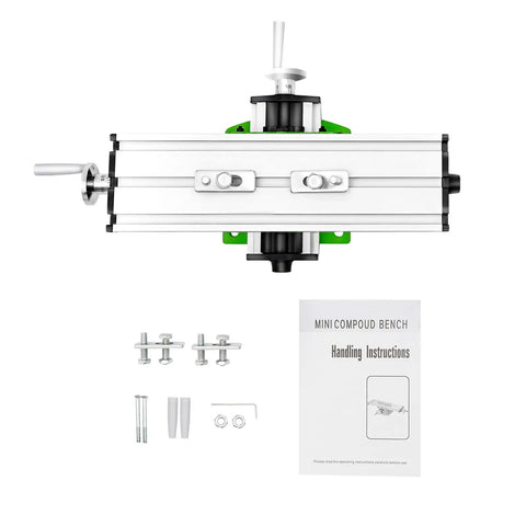 Two Axis X Y Cross Slide Table For Adjustable Compound Milling And Bench Drilling Compact Lightweight Shop Essential featuring precision tracking and setup.