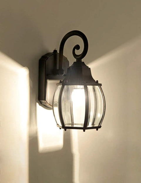 Two Pack Dusk To Dawn Sensor Outdoor Wall Sconce With Photocell Outdoor Wall Light Waterproof Aluminum Porch Light