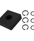 Essential 3/8 Inch Impact Wrench Retaining Rings And Round Sealer Clamps Made From Durable Rubber for tool security.