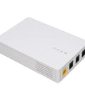 Rock Steady Mini Ups Power Bank Keeps Your Router And Modem Pumping Smooth Through Power Blackouts With A Beefy 6000Mah Reserve For Up To Five Hours Of Worry Free Internet Access Plug And Play Magic, compact white design with ports.
