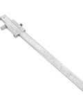 Vernier Caliper 0-200mm with Scribe, Pro Grade Stainless Steel Measuring Tool for metal, wood, plastic precision and DIY use.