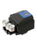 Heavy Duty Rotary Stroke Valve Actuator For Industrial Piping Systems with gauges for torque output and pressure monitoring.