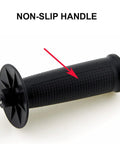 10mm Threaded Auxiliary Side Handle For Angle Grinders Fits 100 Models And Most Brands Non OEM Black Durable Plastic And Metal Grip With Non Slip Comfort