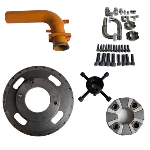 Heavy Duty Hydraulic Pump Replacement Material For EX200-1 Plug And Play Direct Fit Compatible With EC EX200-1 component parts