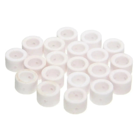 65Pc Plasma Cutter Consumables Kit Compatible With Pt31 And Lg40 Torch For Cut30 40 50 Machines, ceramic nozzles in a set.