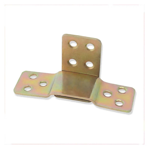Heavy Duty Bed Hinges With Plug In Furniture Connectors Built Tough For Long Lasting Support and Dead Simple Tool Free Setup